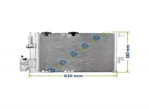 condensador ar condicionado com filtro secador astra vectra 99>06 zafira 99>08